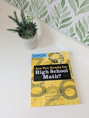 Kumon Are You Ready For High School Math? Grades 7&8- Used